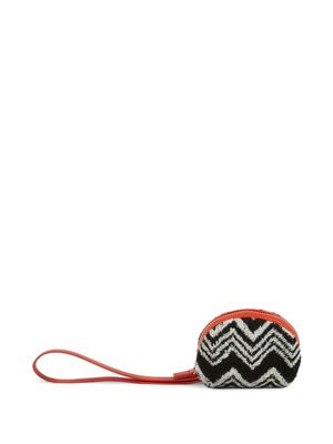 Missoni Home porte-monnaie à motif zig-zag - Noir
