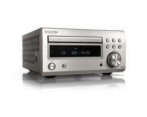 Denon D-M41 Home audio-minisysteem Zwart, Zilver 60 W