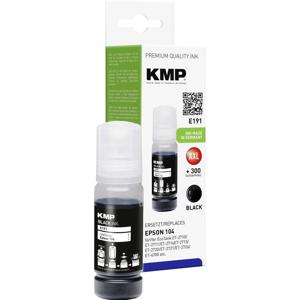 KMP Navulinkt vervangt Epson 104, T00P1 Compatibel Zwart 70 ml E191 1648,0001