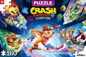 Crash Bandicoot Puzzle - Crash Bandicoot 4 It's about Time (160 pieces)