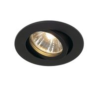NEW TRIA 68 rond zwart 1xGU10