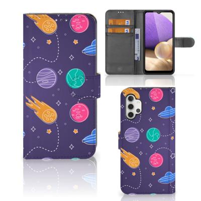Samsung Galaxy A32 4G | Wallet Case | met Pasjes | Space