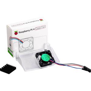 Raspberry Pi® RB-Case-Fan Actieve ventilator Geschikt voor serie: Raspberry Pi Wit