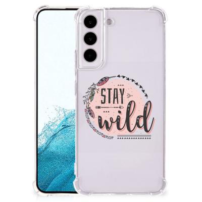 Samsung Galaxy S22 Plus Stevig | Bumper Hoesje | Boho Stay Wild Samsung Galaxy S22 Plus Stevig | Bumper Hoesje | Boho Stay Wild
