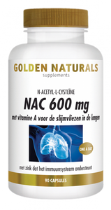 Golden Naturals NAC 600mg Capsules