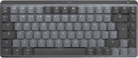 Logitech MX Mini Mechanical for Mac toetsenbord Bluetooth QWERTY US International Grafiet, Grijs - thumbnail