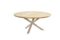 Prado Diningtafel Teak Latte diameter 160 cm - 4so