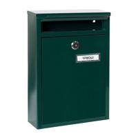 Brievenbus Arregui Groen Staal 22 X 8 X 32 cm