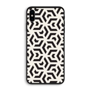 Crazy pattern: iPhone XS Biologisch afbreekbaar hoesje