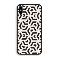 Crazy pattern: iPhone XS Biologisch afbreekbaar hoesje