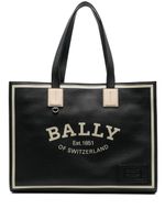 Bally sac à main Crystalia à logo imprimé - Noir