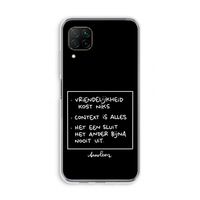 Mijn Motto's: Huawei P40 Lite Transparant Hoesje