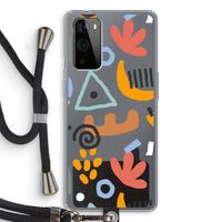 Abstract: OnePlus 9 Pro Transparant Hoesje met koord