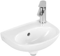 Villeroy & Boch O. Novo Fontein zonder kraangat 36x27,5x10 cm Wit Alpin CeramicPlus Villeroy & Boch O. Novo Fontein zonder kraangat 36x27,5x10 cm Wit Alpin CeramicPlus