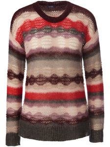 Trui ronde hals en lange mouwen Van MYBC multicolour