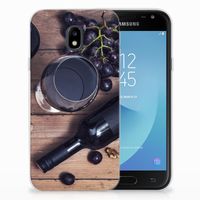 Samsung Galaxy J3 2017 Siliconen Case Wijn - thumbnail