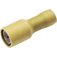 Vogt Verbindungstechnik 3917S Ronde connector huls 4 mm² 6 mm² Stift-Ø: 5 mm Volledig geïsoleerd Geel 1 stuk(s) - thumbnail