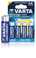 AA Batterijen Varta High Energy, 4 stuks in blister - thumbnail