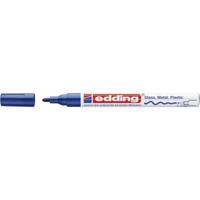 Edding 751 permanente marker Kogelpunt Blauw 1 stuk(s) - thumbnail