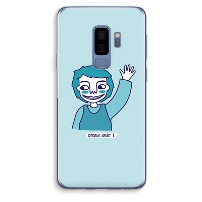 Zwaai: Samsung Galaxy S9 Plus Transparant Hoesje