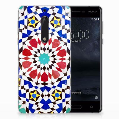 Nokia 5 | TPU | Siliconen hoesje | Mozaïek