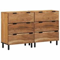 Dressoir 2 pcs Bruin 60 x 33 x 75 cm Massief acaciahout