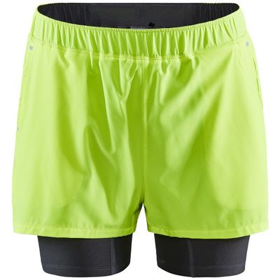 Craft Advanced Essence 2-in-1 stretch short flumino heren L