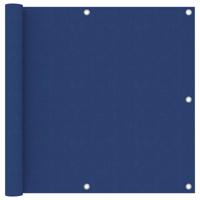 VidaXL Balkonscherm 90x600 cm oxford stof blauw
