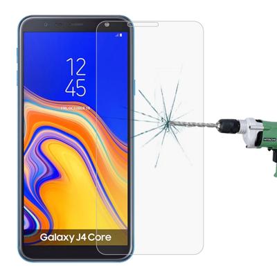 0 26 mm 9H 2.5D explosieveilige getemperd glas Film voor Galaxy J4 Core