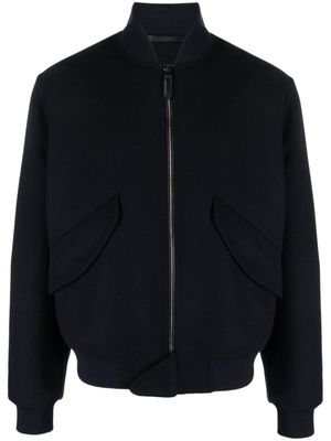 Giorgio Armani Bomberjack met rits - Blauw Giorgio Armani Bomberjack met rits - Blauw