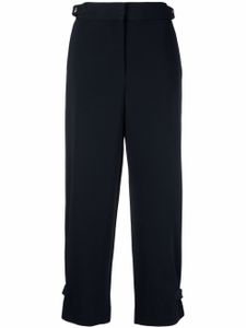 Tory Burch pantalon ample court - Bleu