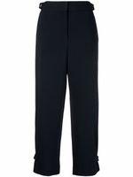 Tory Burch pantalon ample court - Bleu