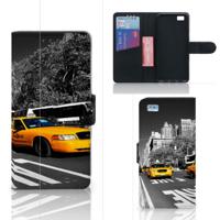 Huawei Ascend P8 Lite | Flip Cover | New York Taxi