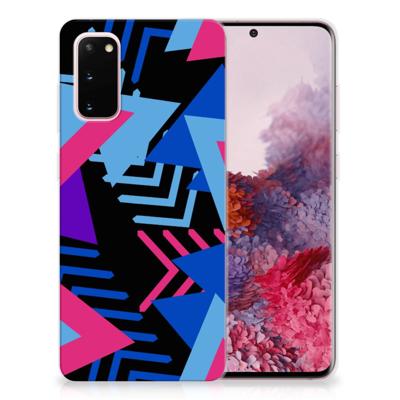 Samsung Galaxy S20 | TPU Hoesje | Funky Triangle
