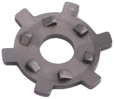 Buzzetti Mounting plate unverzahnt