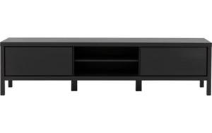 Goossens Excellent Tv Meubel Sira Line, 2 kleppen 2 open vakken 210 cm breed
