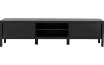 Goossens Excellent Tv Meubel Sira Line, 2 kleppen 2 open vakken 210 cm breed