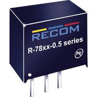 RECOM R-789.0-0.5 DC/DC-converter, print 9 V/DC 0.5 A 4.5 W Aantal uitgangen: 1 x Inhoud 1 stuk(s) - thumbnail
