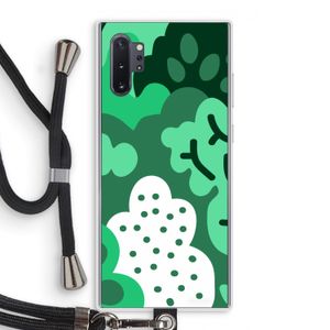 Bushes: Samsung Galaxy Note 10 Plus Transparant Hoesje met koord