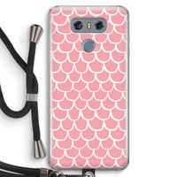 Dakpannetjes: LG G6 Transparant Hoesje met koord