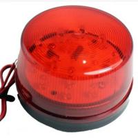 LED-stroboscoop waarschuwingslampje dat technische verlichting aangeeft fout verlichting knippert mini Veiligheidsverlichting (rood)