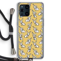 Haas: Oppo Find X3 Transparant Hoesje met koord