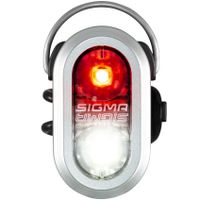SIGMA Micro Duo zilver Dual LED incl 2x CR-2032 - thumbnail