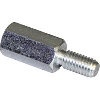 PB Fastener S48050X50 Afstandsbouten (l) 50 mm M5 x 11 M5 x 10 Staal Verzinkt 10 stuk(s)