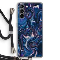 Mirrored Mirage: Samsung Galaxy S21 Transparant Hoesje met koord