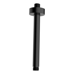 Douchearm Wiesbaden UniMatch Caral | 20 cm | Plafond montage | Messing | Rond | Zwart mat