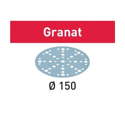 Festool 150mm schuurschijven [10x] - Granat - korrel 180 - 575158