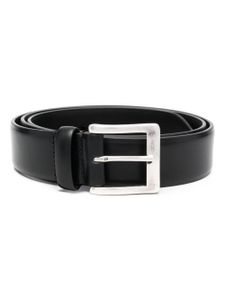 Moorer ceinture en cuir à boucle - Noir