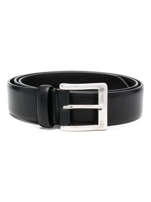 Moorer ceinture en cuir à boucle - Noir