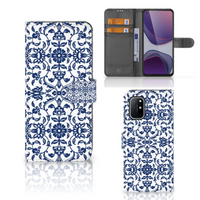 OnePlus 8T Hoesje Flower Blue